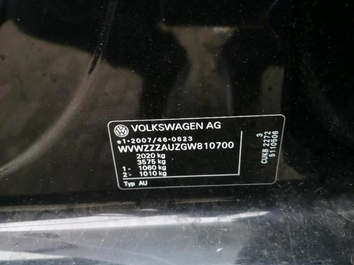 Photo 12 VIN: WVWZZZAUZGW810700 - VOLKSWAGEN GOLF 