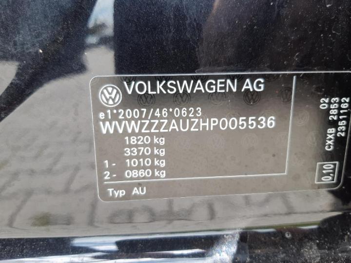 Photo 19 VIN: WVWZZZAUZHP005536 - VOLKSWAGEN GOLF 