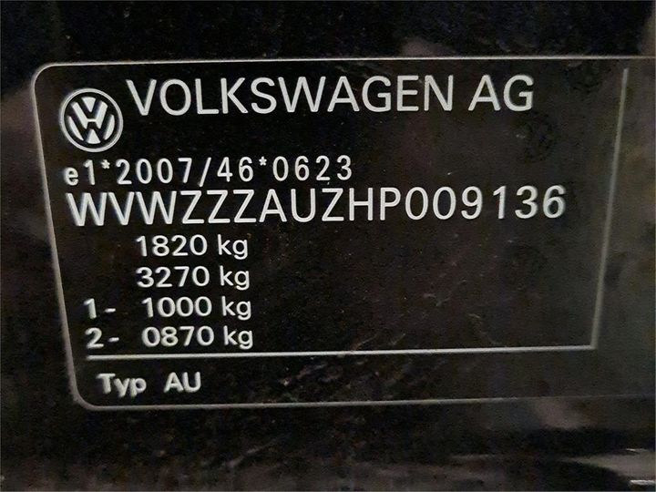 Photo 4 VIN: WVWZZZAUZHP009136 - VOLKSWAGEN GOLF 