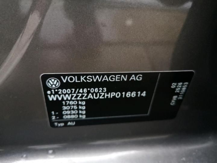 Photo 12 VIN: WVWZZZAUZHP016614 - VOLKSWAGEN GOLF 