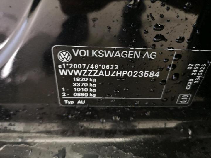 Photo 6 VIN: WVWZZZAUZHP023584 - VOLKSWAGEN GOLF 