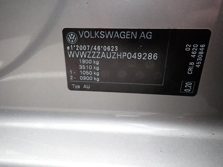 Photo 11 VIN: WVWZZZAUZHP049286 - VOLKSWAGEN GOLF 