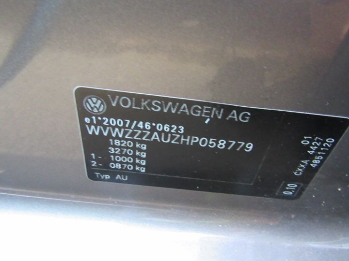 Photo 14 VIN: WVWZZZAUZHP058779 - VOLKSWAGEN GOLF 