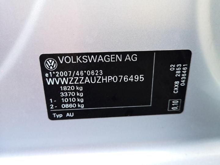 Photo 8 VIN: WVWZZZAUZHP076495 - VOLKSWAGEN GOLF 