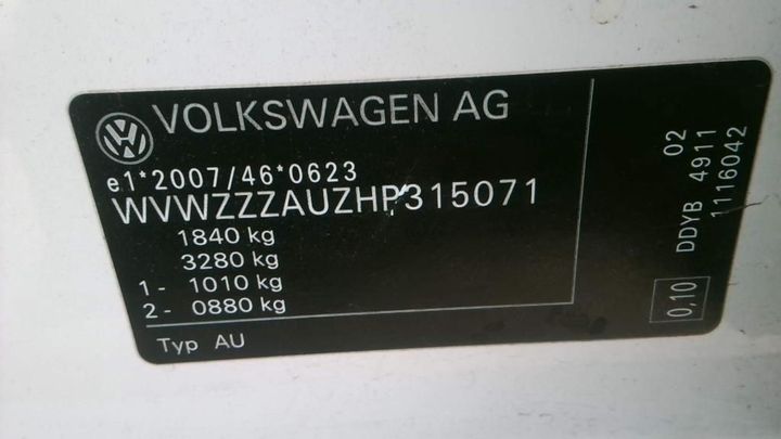 Photo 19 VIN: WVWZZZAUZHP315071 - VOLKSWAGEN GOLF 