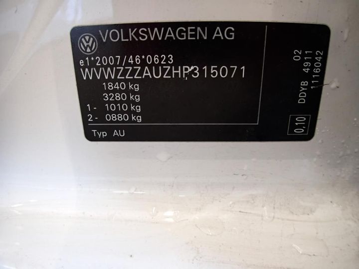 Photo 26 VIN: WVWZZZAUZHP315071 - VOLKSWAGEN GOLF 