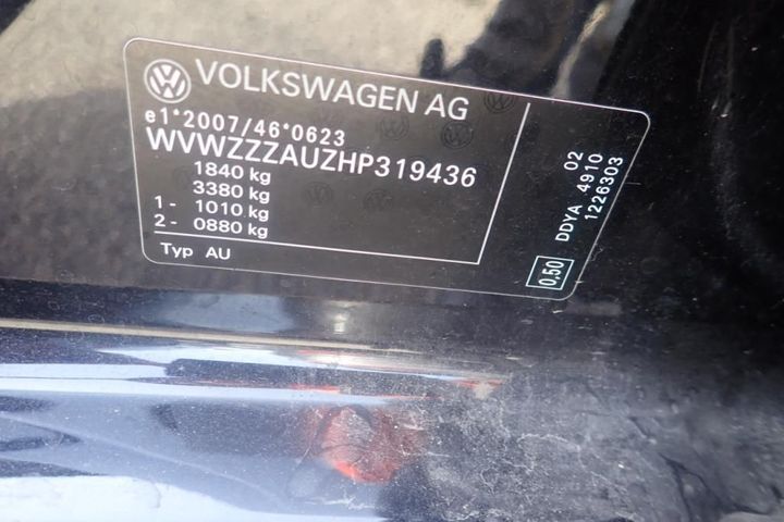 Photo 12 VIN: WVWZZZAUZHP319436 - VOLKSWAGEN GOLF 