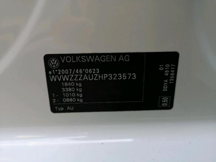 Photo 12 VIN: WVWZZZAUZHP323573 - VOLKSWAGEN GOLF 