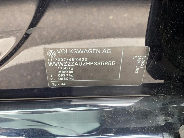 Photo 12 VIN: WVWZZZAUZHP335855 - VOLKSWAGEN GOLF 