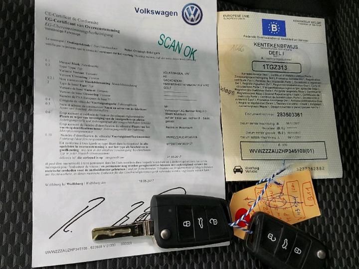 Photo 4 VIN: WVWZZZAUZHP345108 - VOLKSWAGEN GOLF 