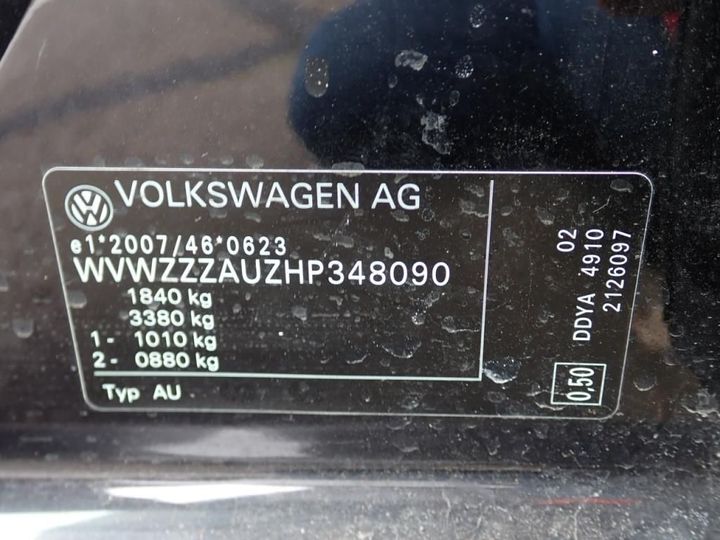 Photo 7 VIN: WVWZZZAUZHP348090 - VOLKSWAGEN GOLF 