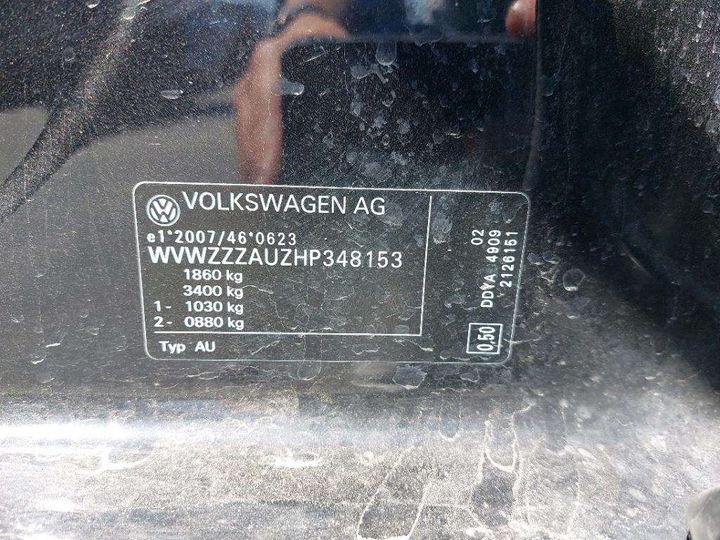 Photo 8 VIN: WVWZZZAUZHP348153 - VOLKSWAGEN GOLF 