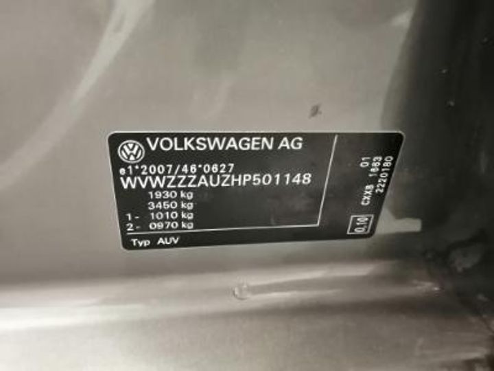 Photo 12 VIN: WVWZZZAUZHP501148 - VOLKSWAGEN GOLF 