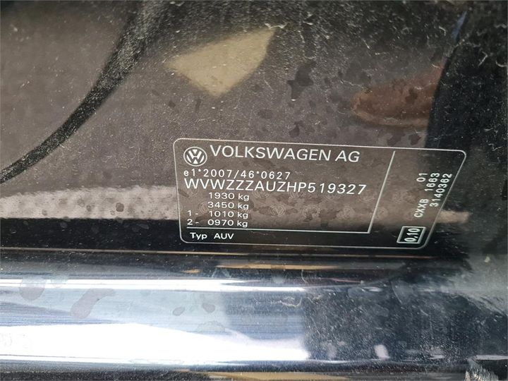 Photo 4 VIN: WVWZZZAUZHP519327 - VOLKSWAGEN GOLF 