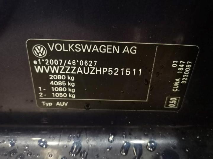 Photo 32 VIN: WVWZZZAUZHP521511 - VOLKSWAGEN GOLF SW 