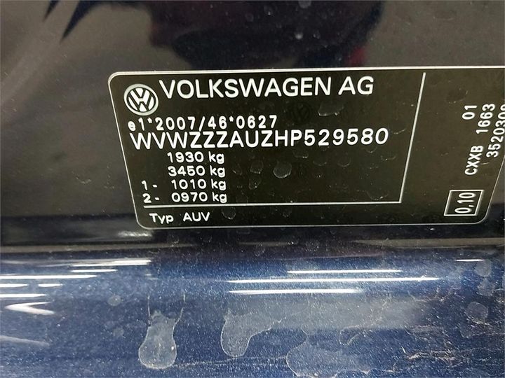 Photo 6 VIN: WVWZZZAUZHP529580 - VOLKSWAGEN GOLF 