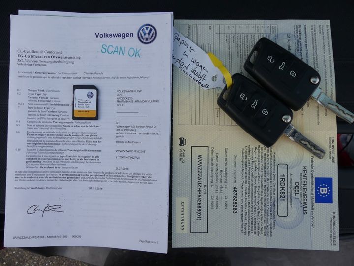 Photo 6 VIN: WVWZZZAUZHP552568 - VOLKSWAGEN GOLF 