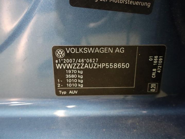 Photo 12 VIN: WVWZZZAUZHP558650 - VOLKSWAGEN GOLF 