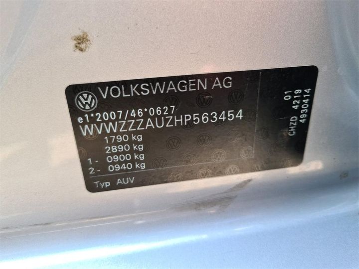 Photo 13 VIN: WVWZZZAUZHP563454 - VOLKSWAGEN GOLF VARIANT 