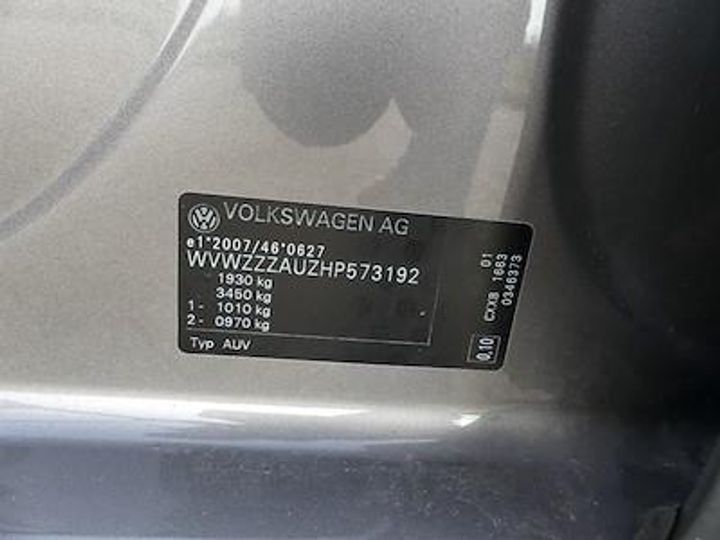 Photo 12 VIN: WVWZZZAUZHP573192 - VOLKSWAGEN GOLF VII VARIANT DIESEL 