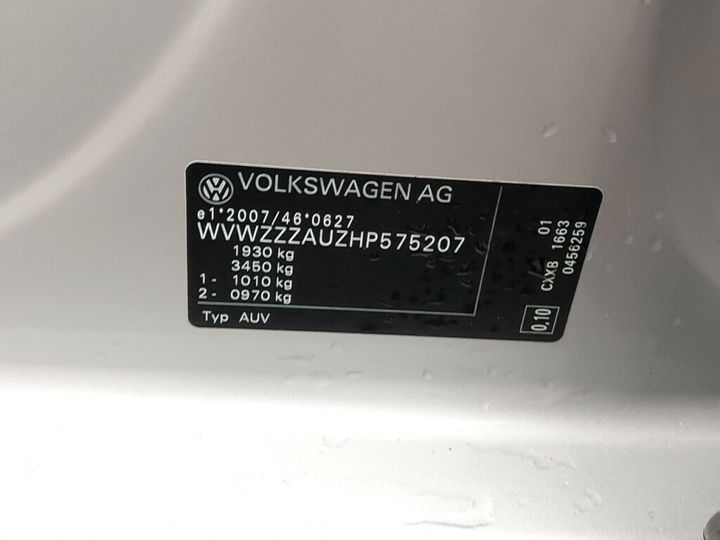 Photo 29 VIN: WVWZZZAUZHP575207 - VOLKSWAGEN GOLF 