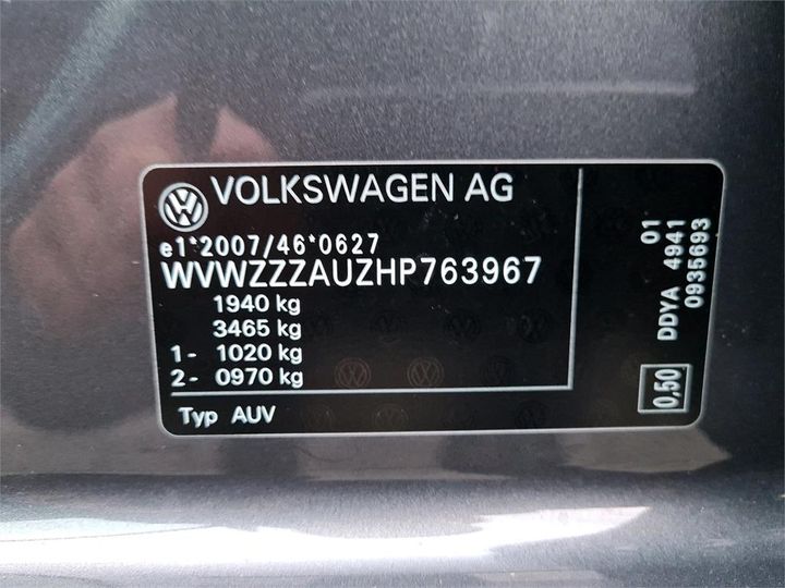 Photo 4 VIN: WVWZZZAUZHP763967 - VOLKSWAGEN GOLF 