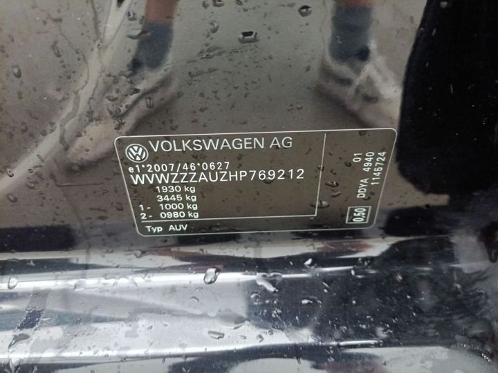 Photo 12 VIN: WVWZZZAUZHP769212 - VOLKSWAGEN GOLF 