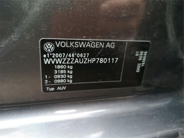 Photo 13 VIN: WVWZZZAUZHP780117 - VOLKSWAGEN GOLF 