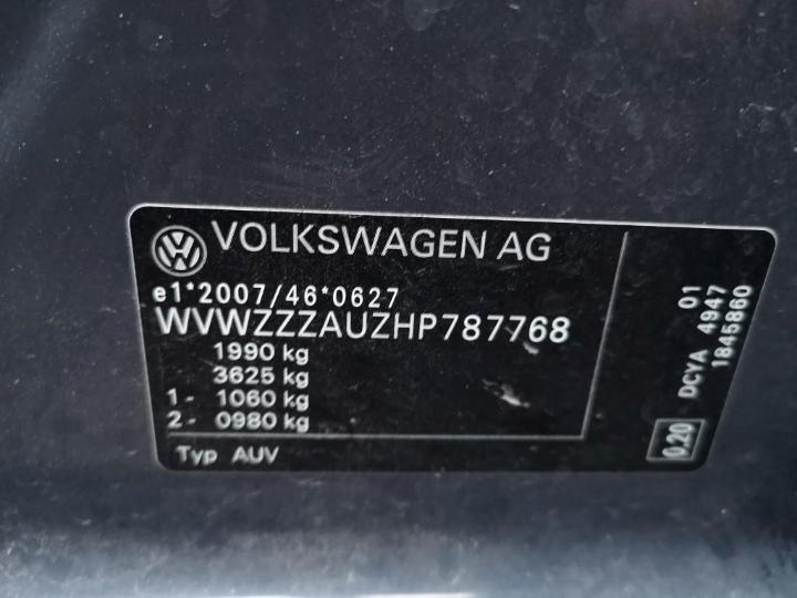 Photo 28 VIN: WVWZZZAUZHP787768 - VOLKSWAGEN GOLF 