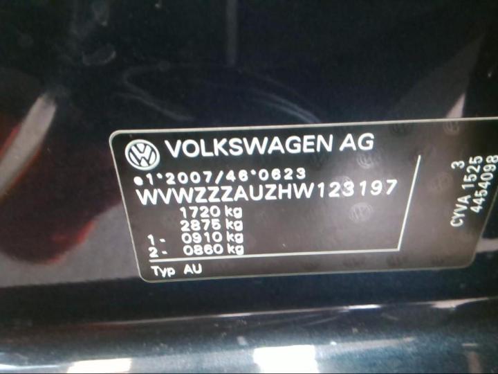 Photo 6 VIN: WVWZZZAUZHW123197 - VOLKSWAGEN GOLF 