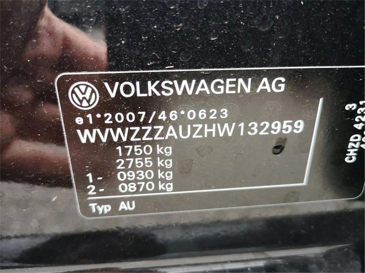 Photo 13 VIN: WVWZZZAUZHW132959 - VOLKSWAGEN GOLF 