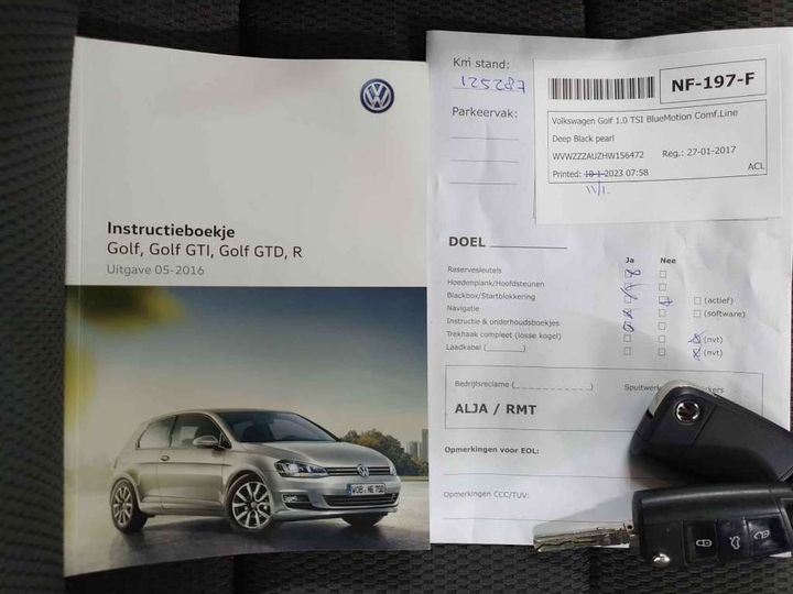 Photo 15 VIN: WVWZZZAUZHW156472 - VOLKSWAGEN GOLF 