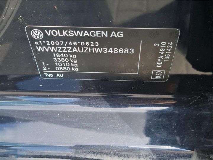 Photo 4 VIN: WVWZZZAUZHW348683 - VOLKSWAGEN GOLF 