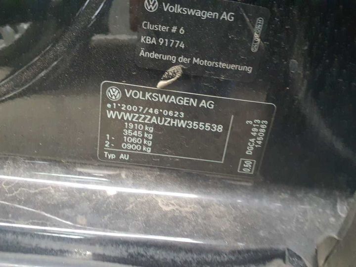 Photo 13 VIN: WVWZZZAUZHW355538 - VOLKSWAGEN GOLF 