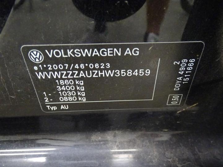 Photo 6 VIN: WVWZZZAUZHW358459 - VOLKSWAGEN GOLF 