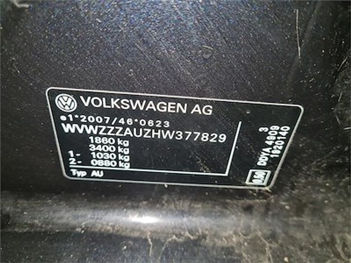 Photo 11 VIN: WVWZZZAUZHW377829 - VOLKSWAGEN GOLF VII DIESEL - 2017 