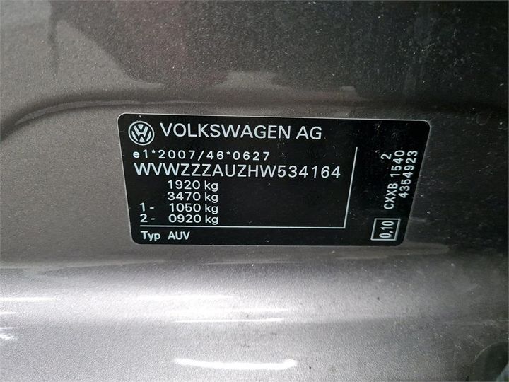 Photo 6 VIN: WVWZZZAUZHW534164 - VOLKSWAGEN GOLF 