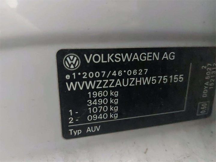 Photo 15 VIN: WVWZZZAUZHW575155 - VOLKSWAGEN GOLF 