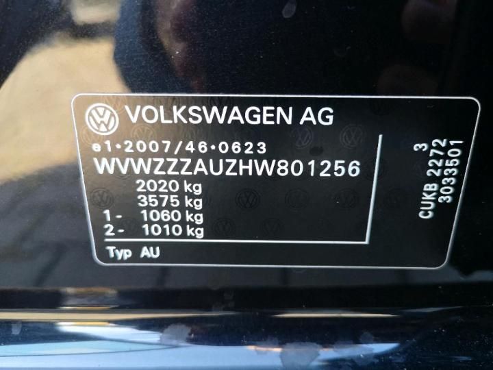 Photo 15 VIN: WVWZZZAUZHW801256 - VOLKSWAGEN GOLF 