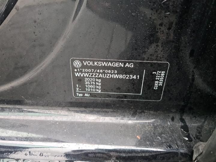 Photo 13 VIN: WVWZZZAUZHW802341 - VOLKSWAGEN GOLF 