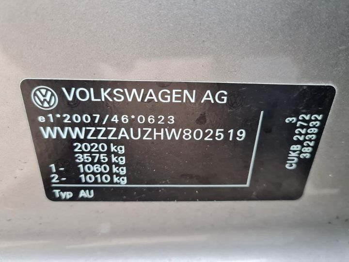 Photo 27 VIN: WVWZZZAUZHW802519 - VOLKSWAGEN GOLF 