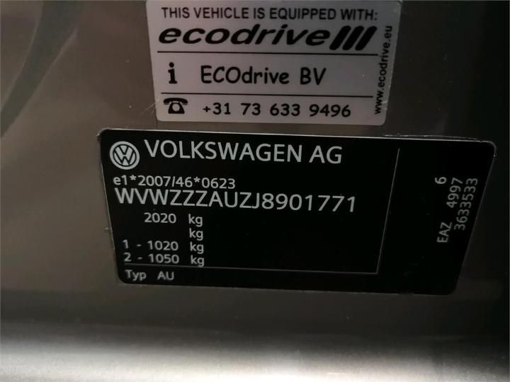 Photo 13 VIN: WVWZZZAUZJ8901771 - VOLKSWAGEN GOLF 