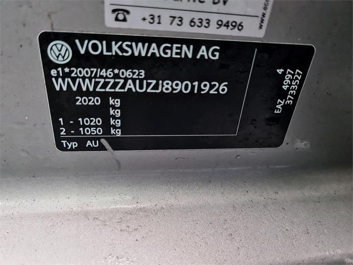 Photo 14 VIN: WVWZZZAUZJ8901926 - VOLKSWAGEN E-GOLF 