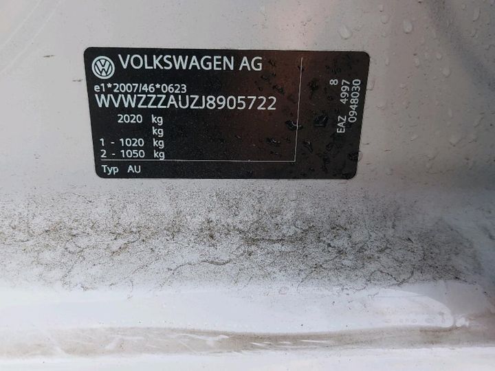 Photo 8 VIN: WVWZZZAUZJ8905722 - VOLKSWAGEN E-GOLF 