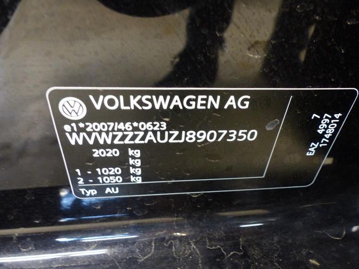 Photo 2 VIN: WVWZZZAUZJ8907350 - VOLKSWAGEN GOLF 