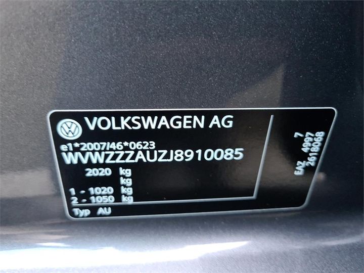 Photo 14 VIN: WVWZZZAUZJ8910085 - VOLKSWAGEN GOLF 