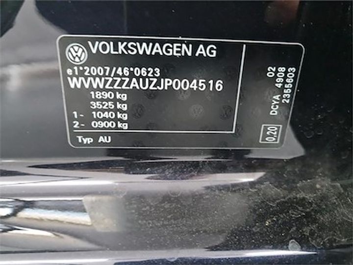 Photo 11 VIN: WVWZZZAUZJP004516 - VOLKSWAGEN GOLF 