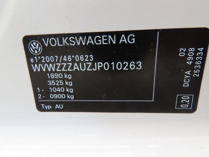 Photo 12 VIN: WVWZZZAUZJP010263 - VOLKSWAGEN GOLF 