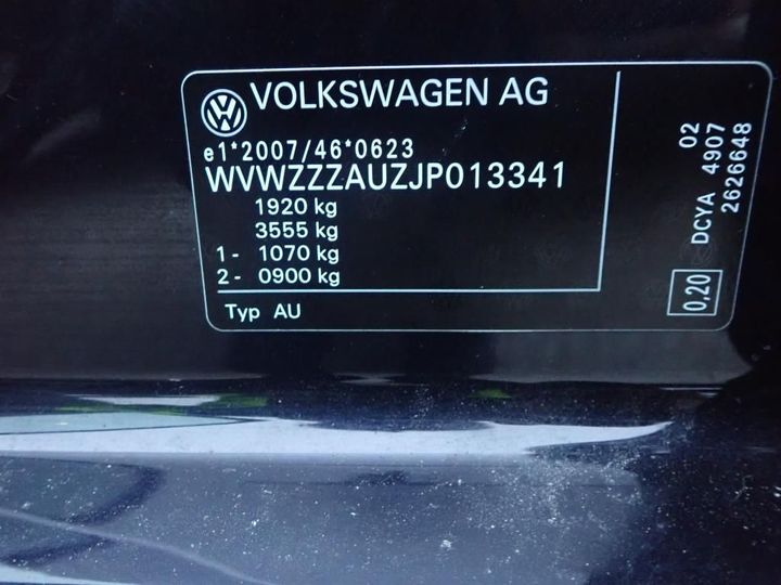 Photo 13 VIN: WVWZZZAUZJP013341 - VOLKSWAGEN GOLF 