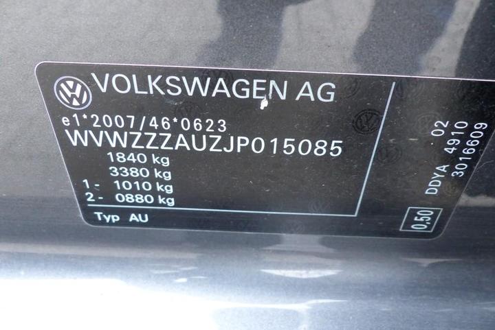 Photo 5 VIN: WVWZZZAUZJP015085 - VOLKSWAGEN GOLF 